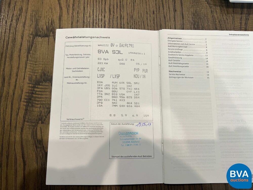 Audi S3 Sportback 2.0 TFSI quattro 300pk 2014, NG-932-X