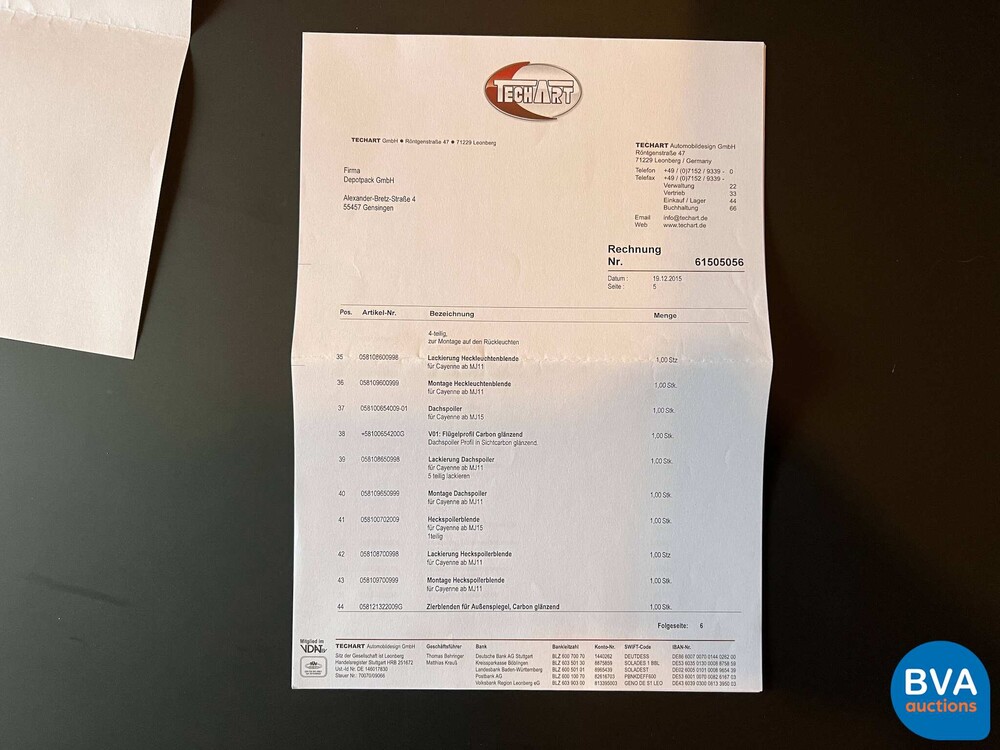 Porsche Cayenne TECHART MAGNUM 720hp 4.8 Turbo S FACELIFT 2015, H-549-GX.