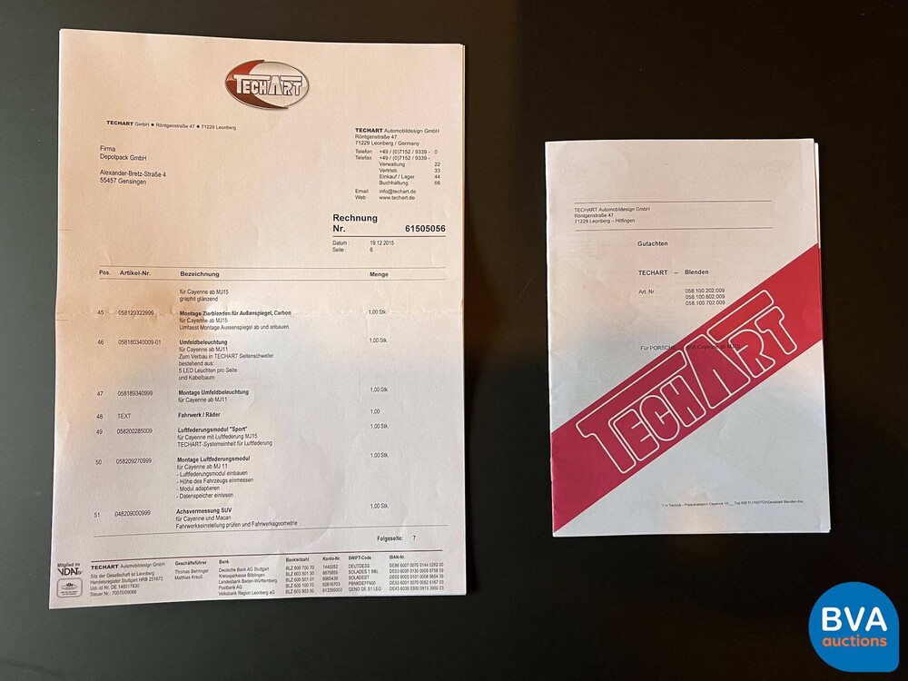 Porsche Cayenne TECHART MAGNUM 720hp 4.8 Turbo S FACELIFT 2015, H-549-GX.