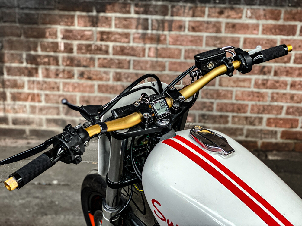 Suzuki DR600 39hp 1985, MG-75-HV.