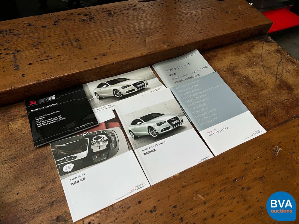 Audi RS5 Coupe Akrapovic 4.2 FSI Quattro 4.2 V8 450hp 2013.