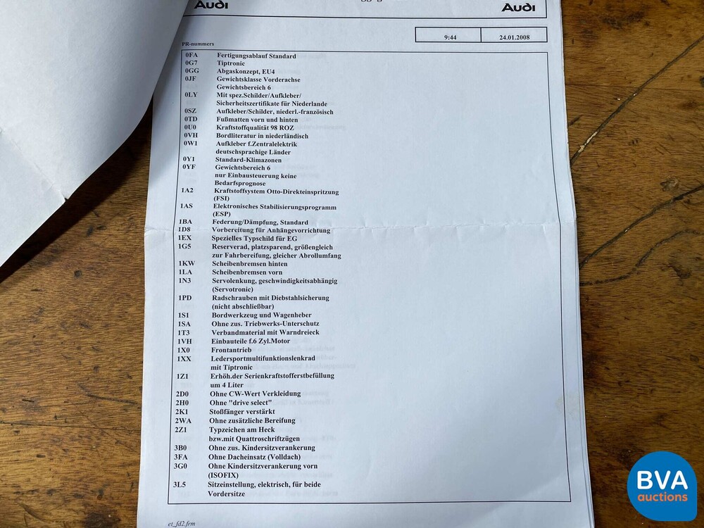 Audi A5 Coupe 3.2 FSI S-Line 265hp 2007, 92-XV-LH.