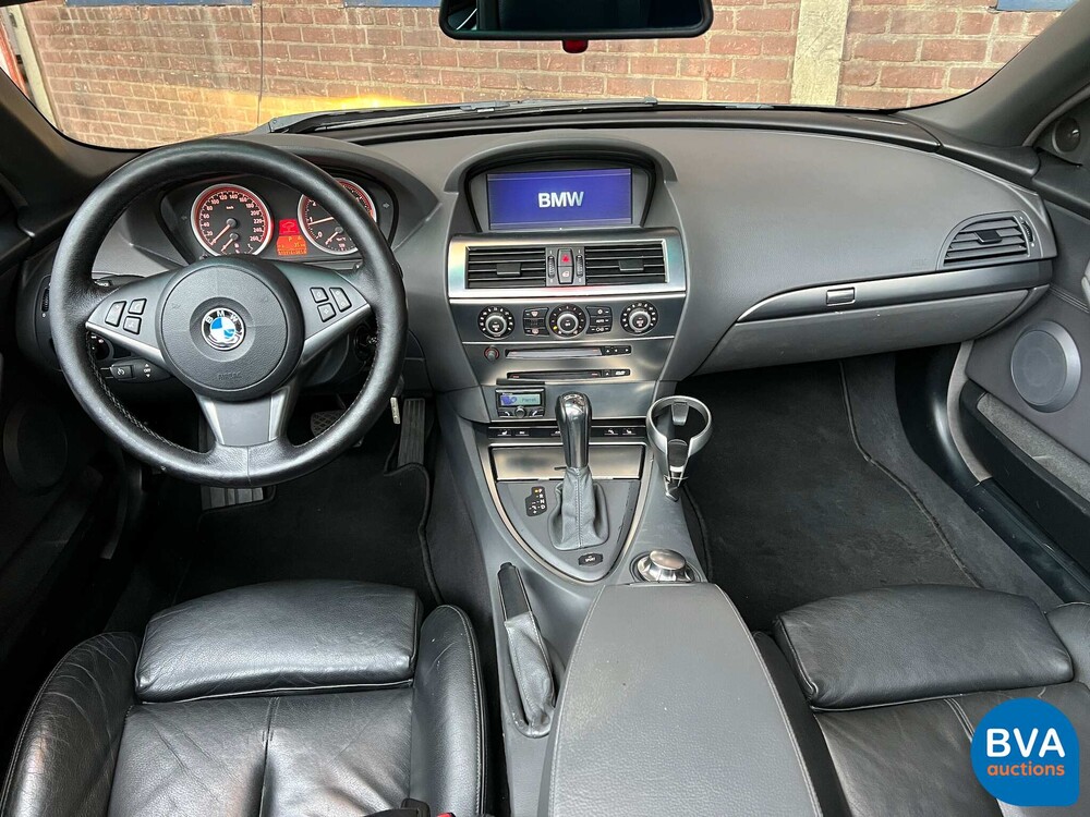 BMW 645Ci Cabriolet 333pk 6-Serie 2004, 75-GGT-9