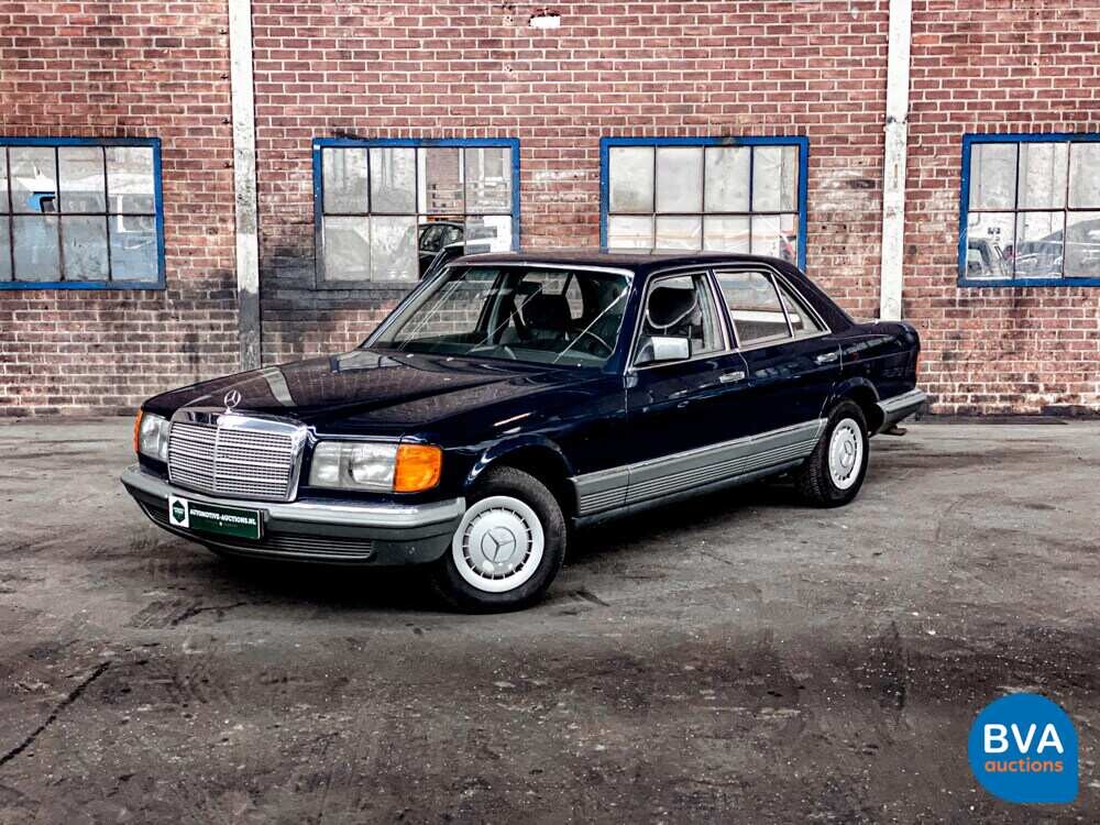 Mercedes-Benz 280SE 185hp S-Class 2.7 1982, 51-JHF-9.