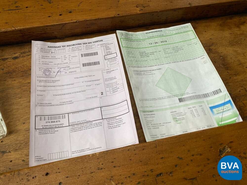 Mercedes-Benz 280SE 185hp S-Class 2.7 1982, 51-JHF-9.