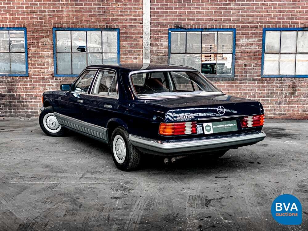 Mercedes-Benz 280SE 185hp S-Class 2.7 1982, 51-JHF-9.