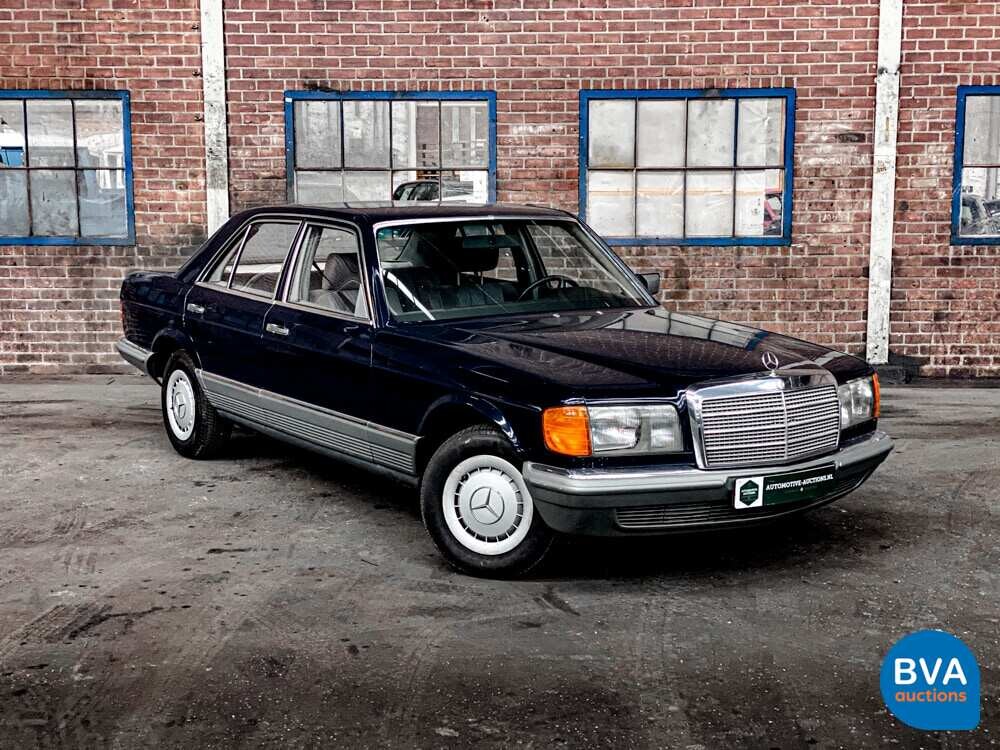 Mercedes-Benz 280SE 185hp S-Class 2.7 1982, 51-JHF-9.