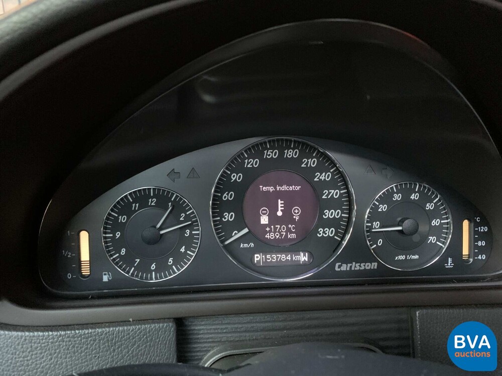 Mercedes-Benz CLK240 Carlsson CLK-Klasse Coupé 170PS 2002 -Org. NL-, 87-LB-GD.