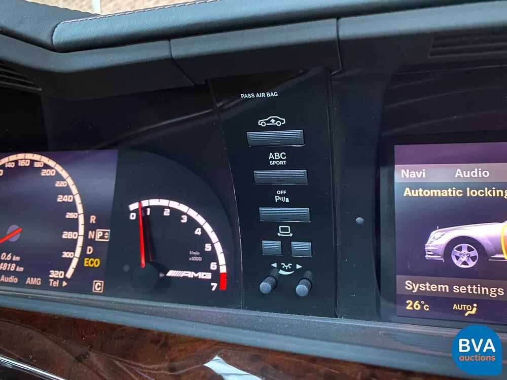 Mercedes S63 AMG Lang 5.5 V8 544pk 2013