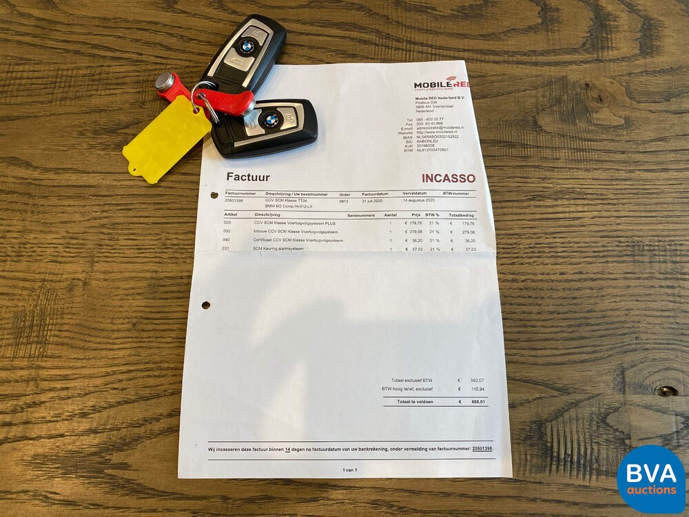 BMW M2 Coupé Competition DCT CARBON 411pk 2018 FACELIFT F87, H-012-LK.