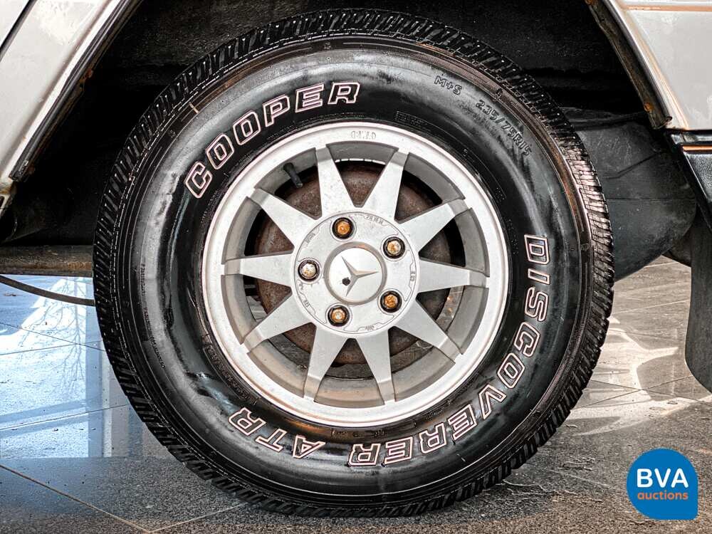 Mercedes-Benz 300GD Turbo Barndoors G-Klasse 125 PS 1980, P-061-DS.