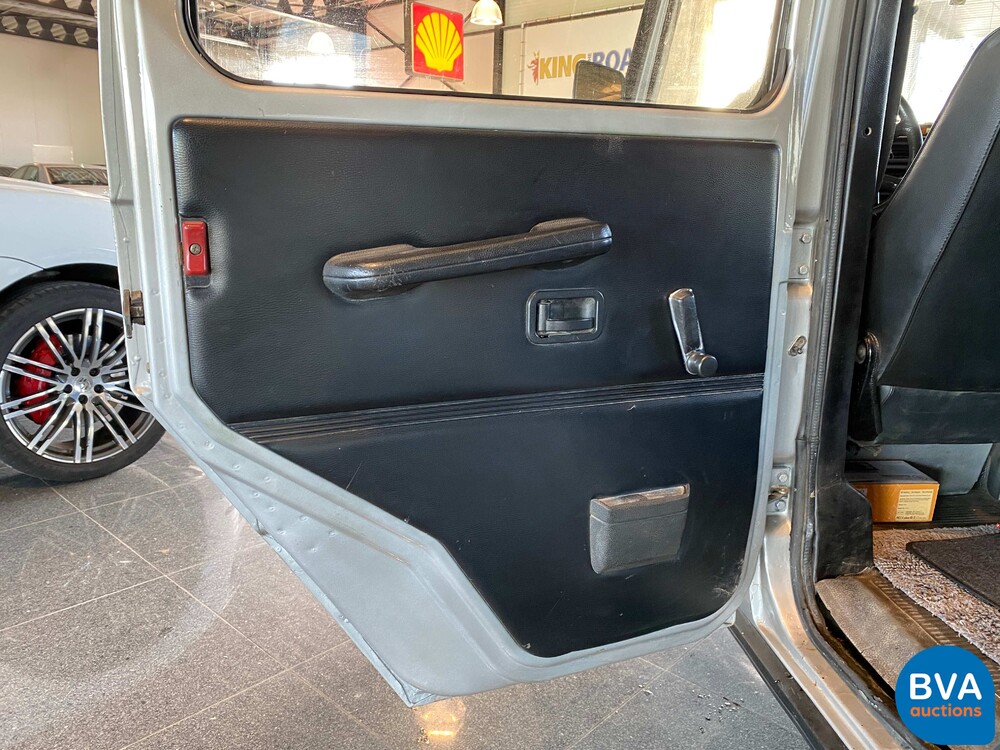Mercedes-Benz 300GD Turbo Barndoors G-Klasse 125 PS 1980, P-061-DS.