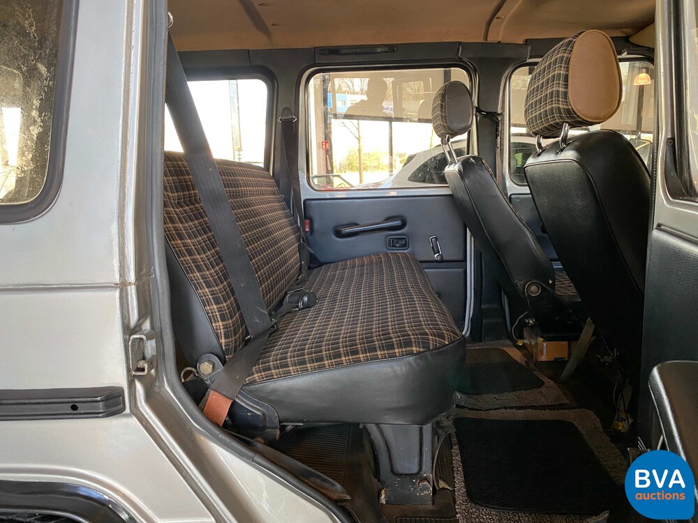 Mercedes-Benz 300GD Turbo Barndoors G-Klasse 125 PS 1980, P-061-DS.
