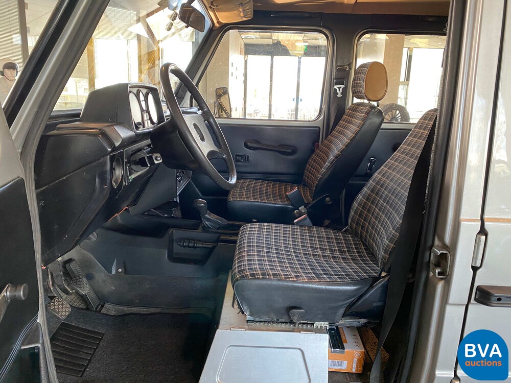 Mercedes-Benz 300GD Turbo Barndoors G-Klasse 125 PS 1980, P-061-DS.