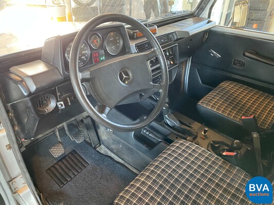 Mercedes-Benz 300GD Turbo Barndoors G-Klasse 125 PS 1980, P-061-DS.