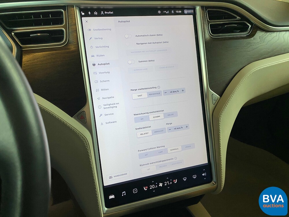 Tesla Model S 75D Base 333PS 2017 FACELIFT -Org. NL-, RJ-361-X.