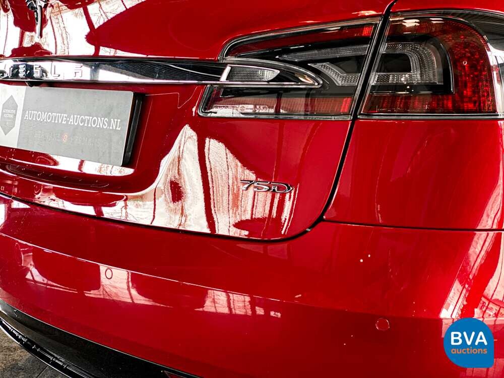 Tesla Model S 75D Base 333PS 2017 FACELIFT -Org. NL-, RJ-361-X.