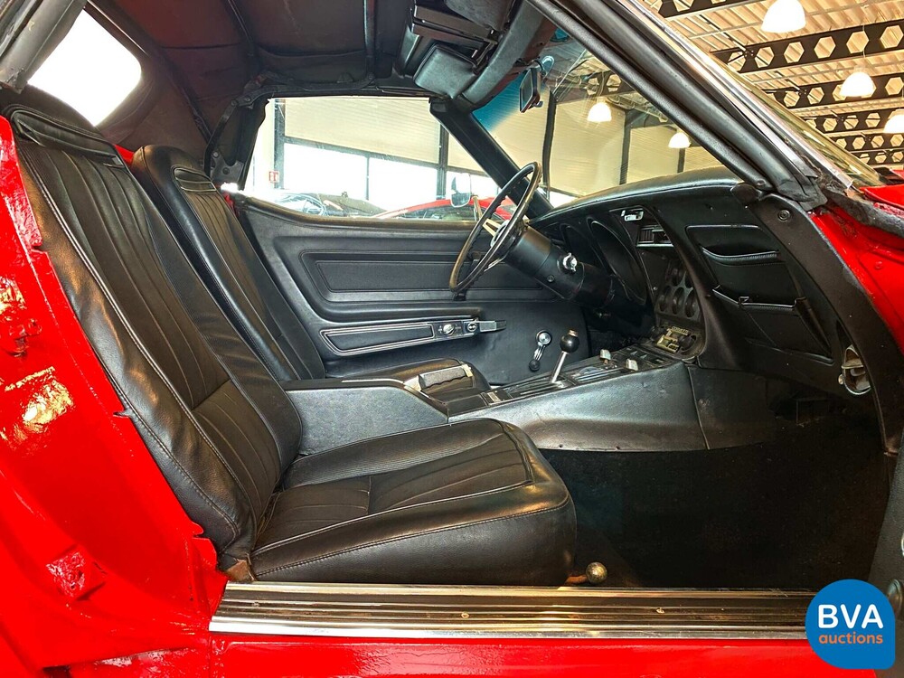 Chevrolet Corvette C3 Cabrio Chromstoßstange 210 PS 1970.