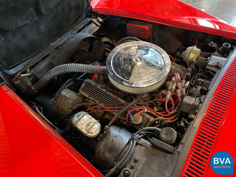 Chevrolet Corvette C3 Cabrio Chromstoßstange 210 PS 1970.