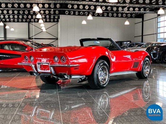 Chevrolet Corvette C3 Cabrio Chrome Bumper 210pk 1970