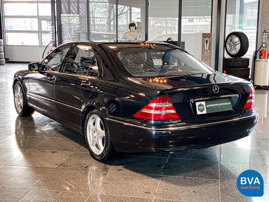 Mercedes-Benz S500 Lang S-Klasse 500 306pk 2001-Org NL-, 55-GZ-JD.