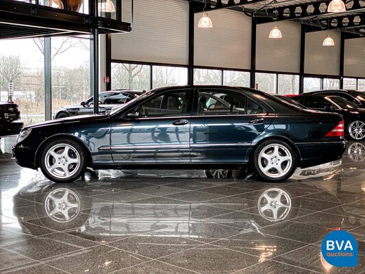 Mercedes-Benz S500 Lang S-class 500 306pk 2001-Org NL-, 55-GZ-JD.