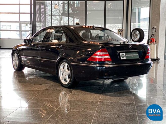 Mercedes-Benz S500 Lang S-Klasse 500 306pk 2001-Org NL-, 55-GZ-JD.