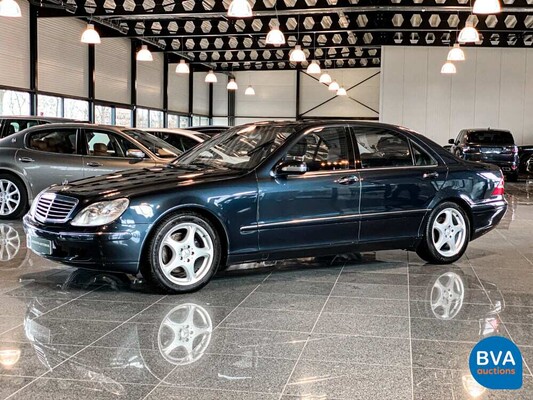 Mercedes-Benz S500 Lang S-klasse 500 306pk 2001-Org NL-, 55-GZ-JD