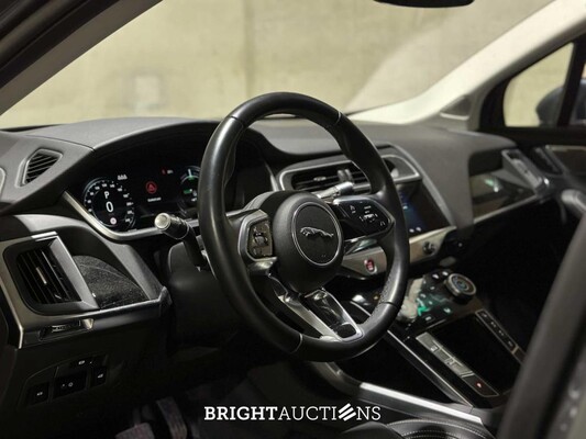Jaguar I-PACE EV400 SE 90 kWh 400pk 2019 (Origineel-NL & 2e Eigenaar), ZS-386-P