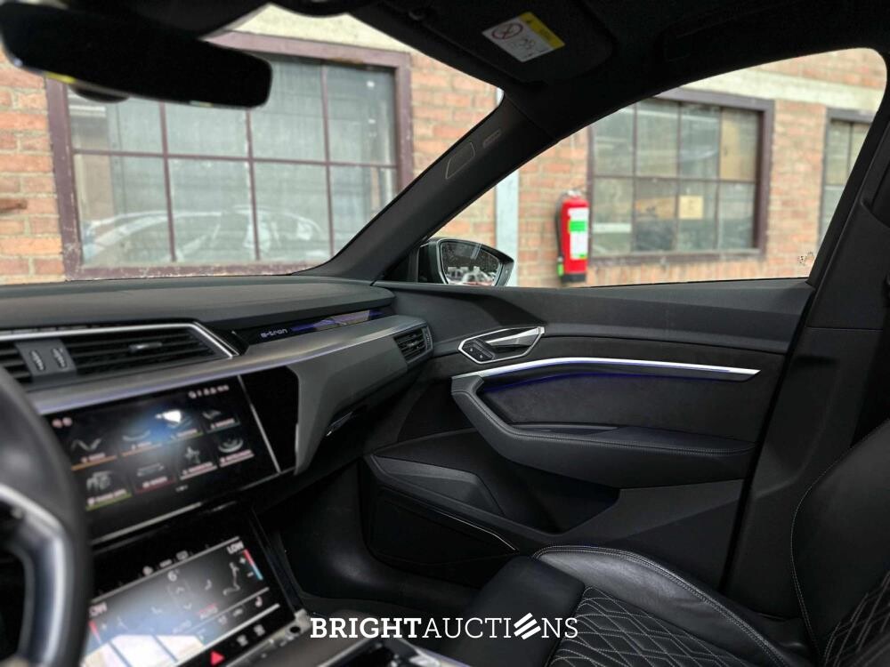 Audi e-tron S Quattro 95 kWh 503pk 2020 S-Line (Origineel-NL + 2e Eigenaar), K-568-BH