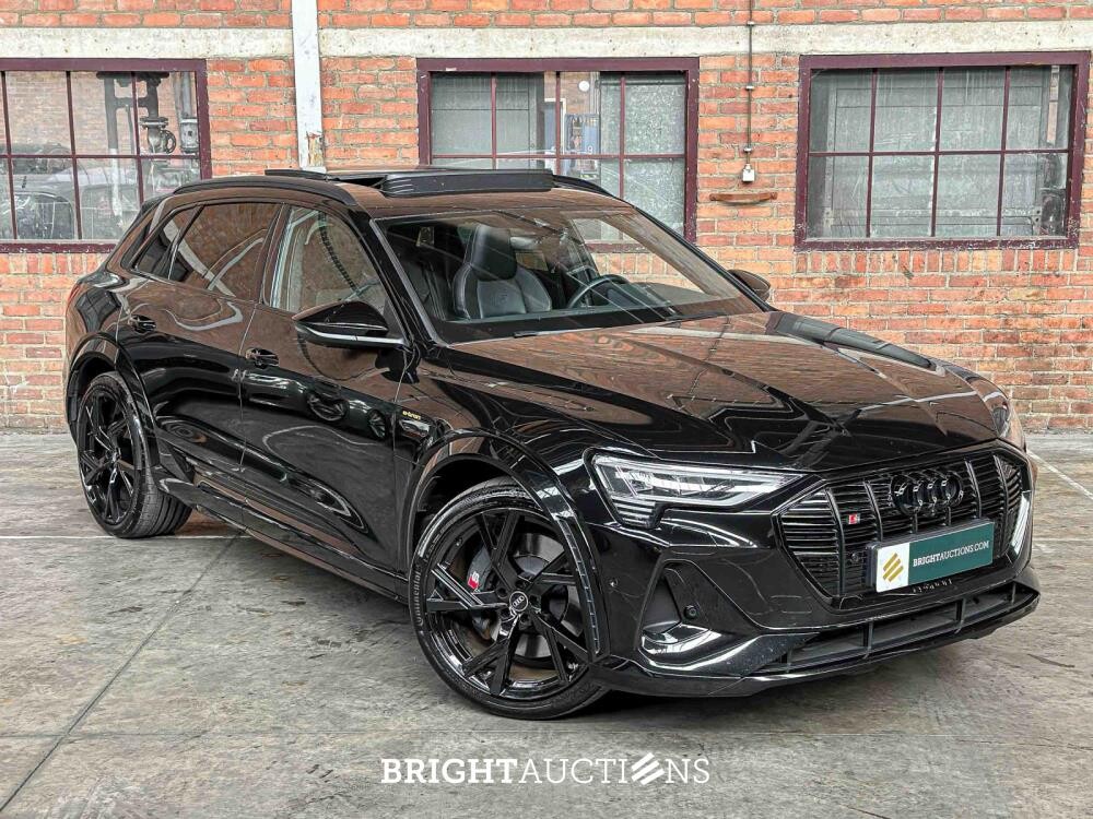 Audi e-tron S Quattro 95 kWh 503pk 2020 S-Line (Origineel-NL + 2e Eigenaar), K-568-BH