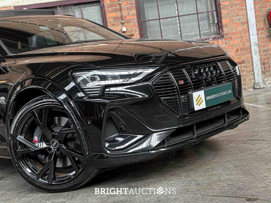 Audi e-tron S Quattro 95 kWh 503pk 2020 S-Line (Origineel-NL + 2e Eigenaar), K-568-BH