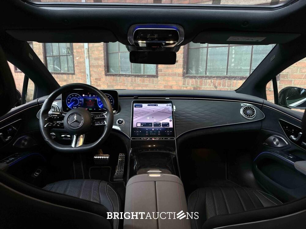 Mercedes-Benz EQS450+ AMG Line 108 kWh 333pk 2021 (Origineel-NL + 1e Eigenaar), N-153-SZ