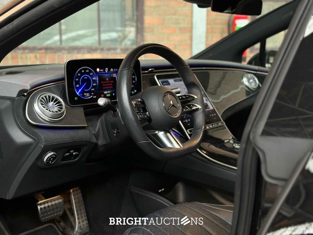 Mercedes-Benz EQS450+ AMG Line 108 kWh 333pk 2021 (Origineel-NL + 1e Eigenaar), N-153-SZ