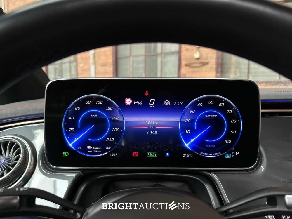 Mercedes-Benz EQS450+ AMG Line 108 kWh 333pk 2021 (Origineel-NL + 1e Eigenaar), N-153-SZ