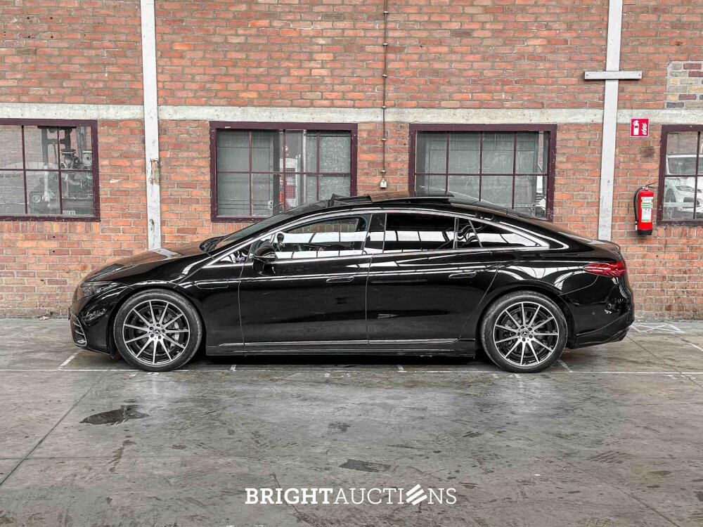 Mercedes-Benz EQS450+ AMG Line 108 kWh 333pk 2021 (Origineel-NL + 1e Eigenaar), N-153-SZ