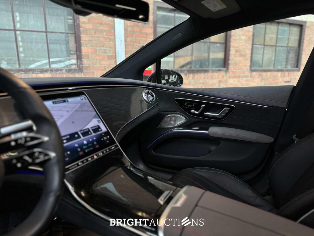 Mercedes-Benz EQS450+ AMG Line 108 kWh 333pk 2021 (Origineel-NL + 1e Eigenaar), N-153-SZ