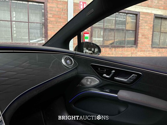 Mercedes-Benz EQS450+ AMG Line 108 kWh 333pk 2021 (Origineel-NL + 1e Eigenaar), N-153-SZ