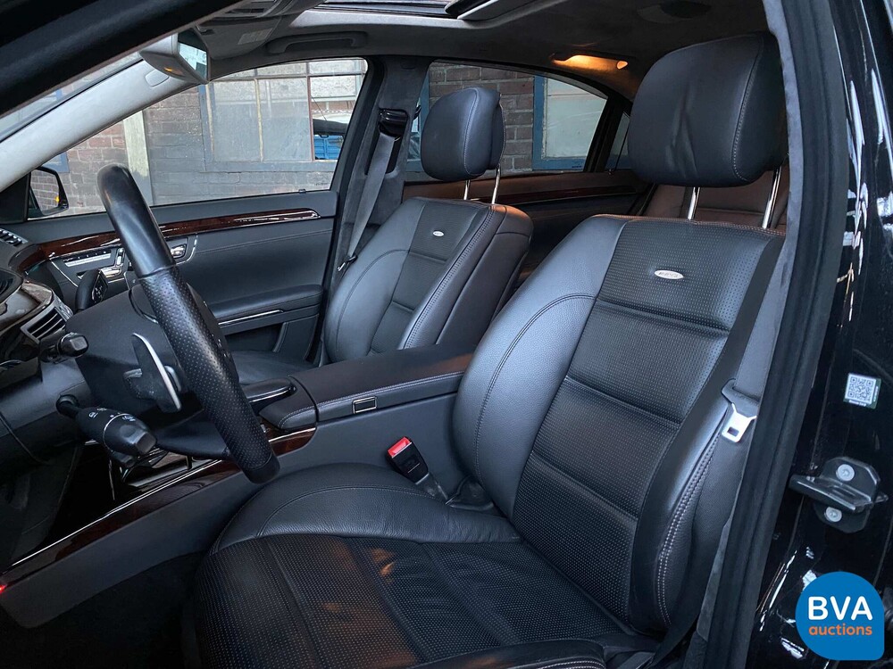Mercedes S63 AMG Lang 5.5 V8 544 PS 2013.