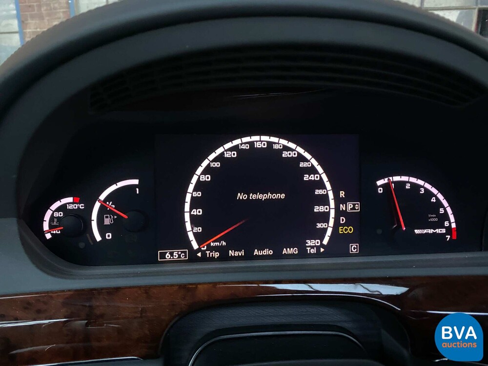 Mercedes S63 AMG Lang 5.5 V8 544 PS 2013.