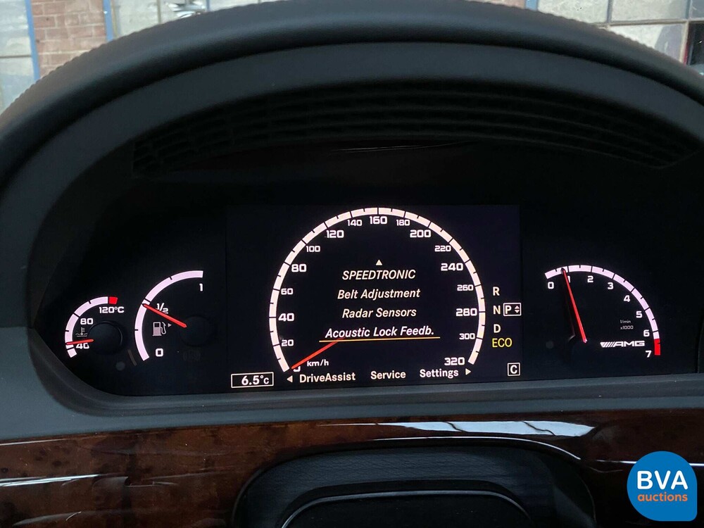 Mercedes S63 AMG Lang 5.5 V8 544 PS 2013.