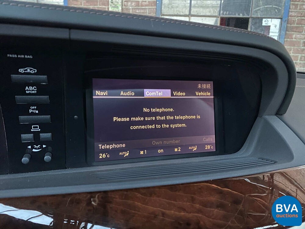 Mercedes S63 AMG Lang 5.5 V8 544 PS 2013.