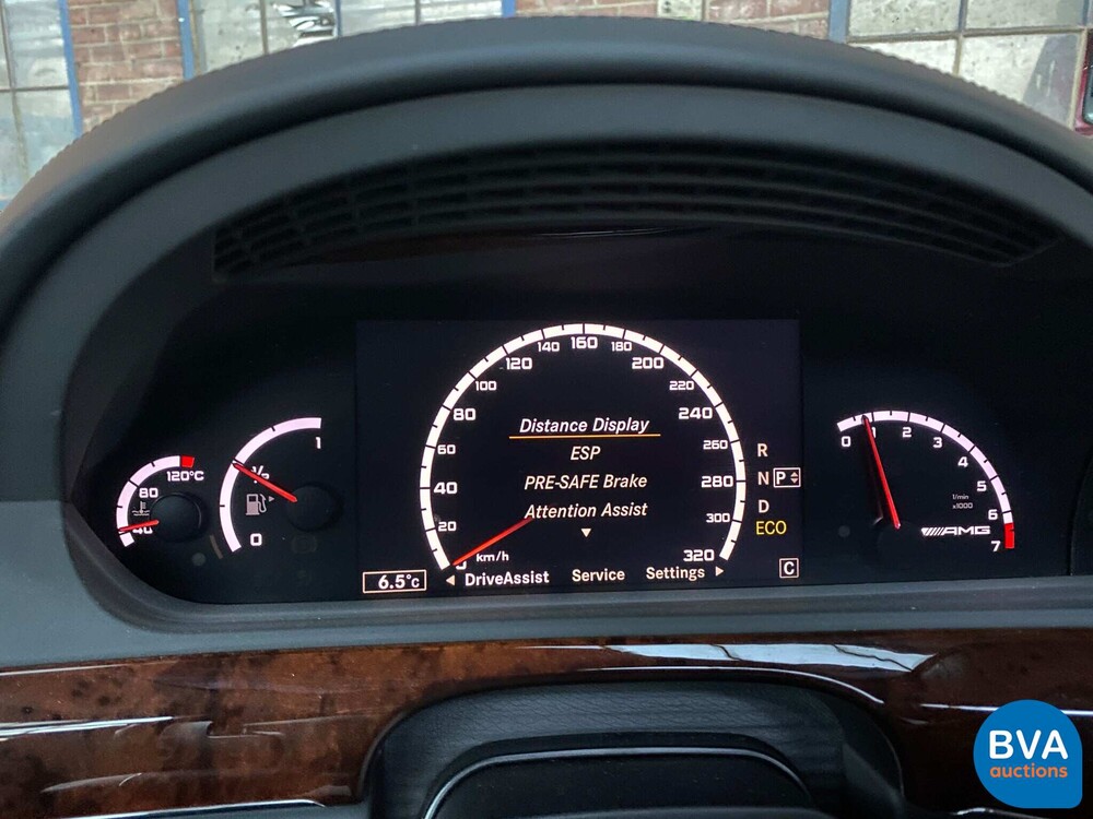 Mercedes S63 AMG Lang 5.5 V8 544 PS 2013.