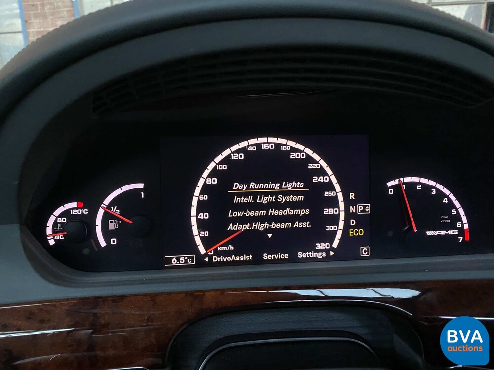 Mercedes S63 AMG Lang 5.5 V8 544 PS 2013.