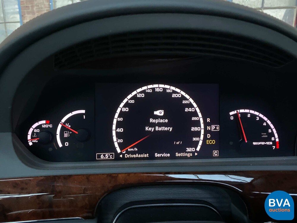 Mercedes S63 AMG Lang 5.5 V8 544 PS 2013.