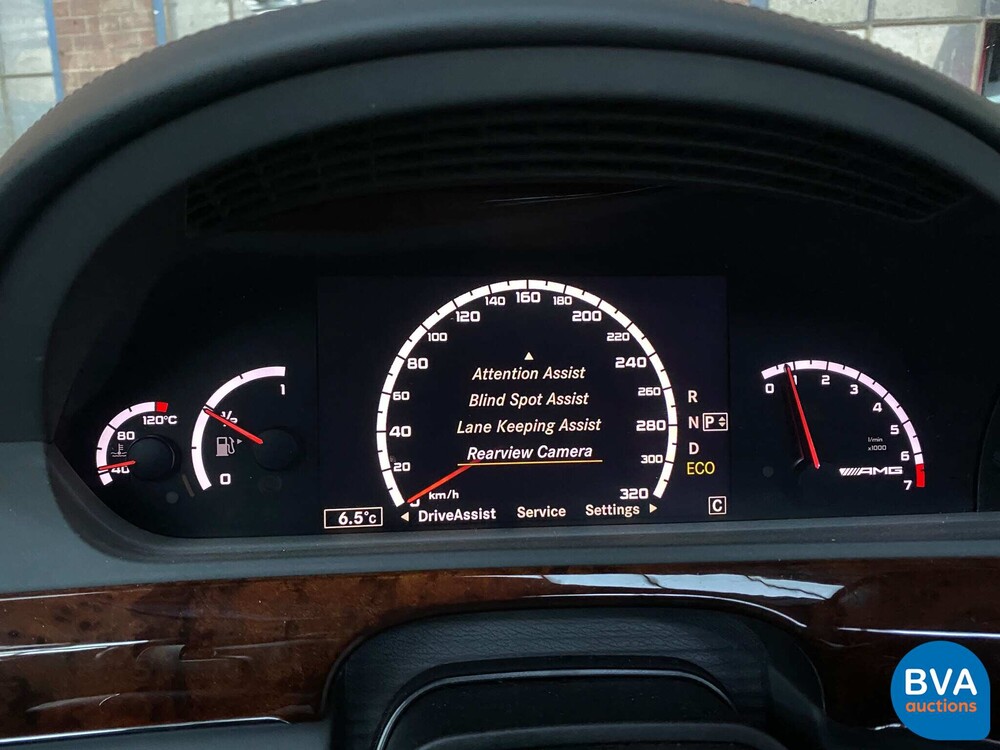 Mercedes S63 AMG Lang 5.5 V8 544 PS 2013.
