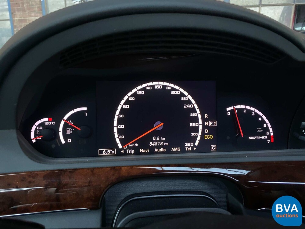 Mercedes S63 AMG Lang 5.5 V8 544 PS 2013.