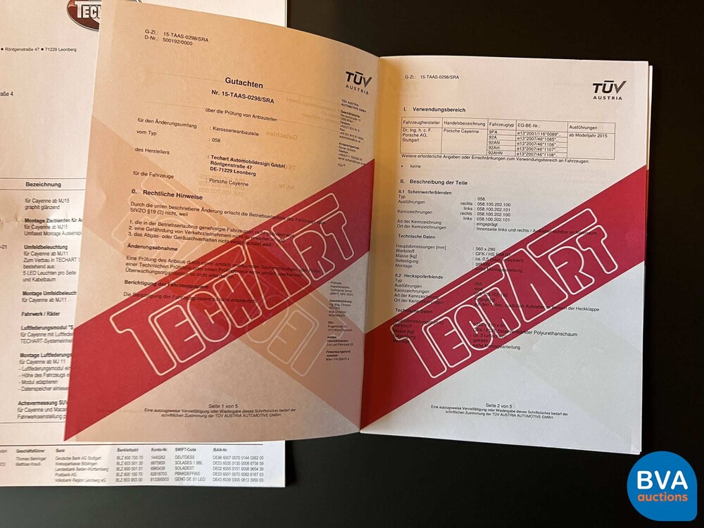 Porsche Cayenne TECHART MAGNUM 720 PS 4.8 Turbo S FACELIFT 2015, H-549-GX.