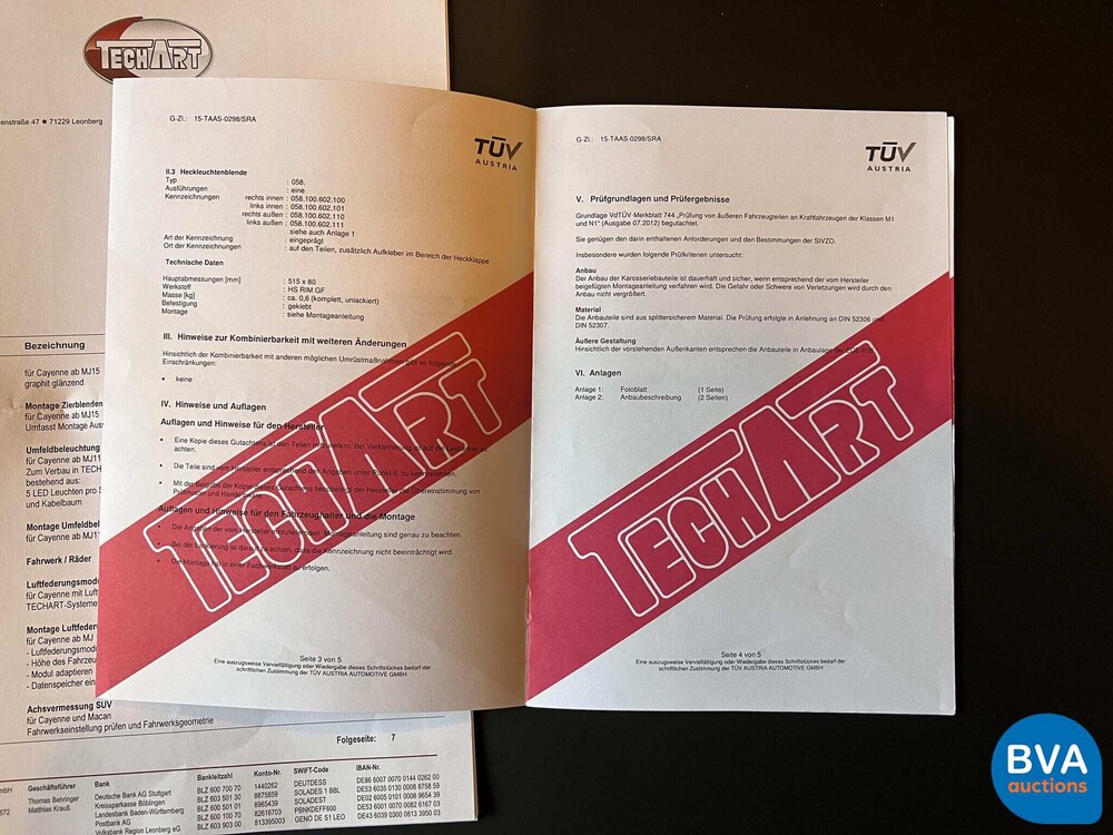 Porsche Cayenne TECHART MAGNUM 720 PS 4.8 Turbo S FACELIFT 2015, H-549-GX.