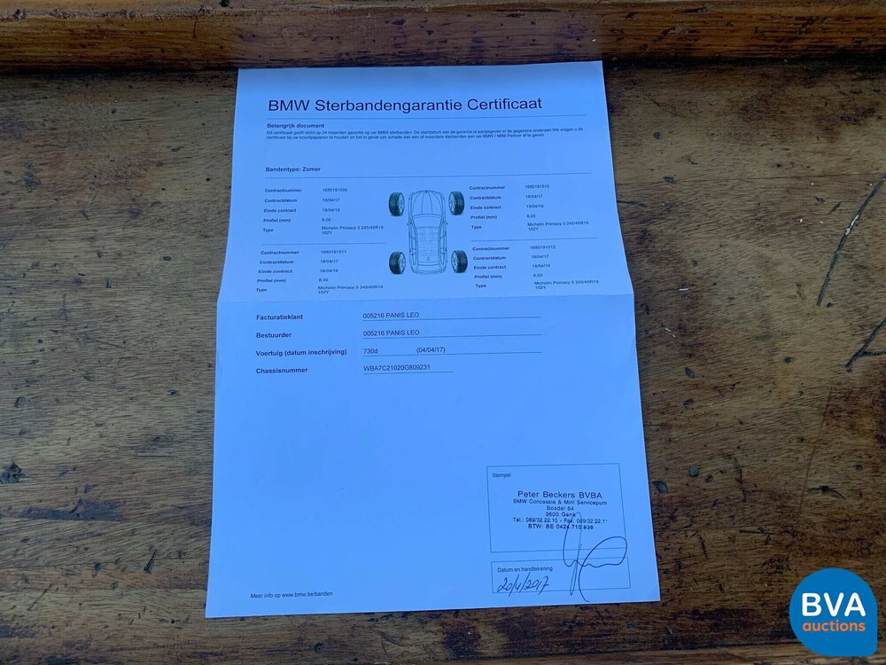 BMW 730d Shadow Line 7er 265PS 2017 7er.